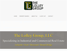 Tablet Screenshot of lolleygroup.com